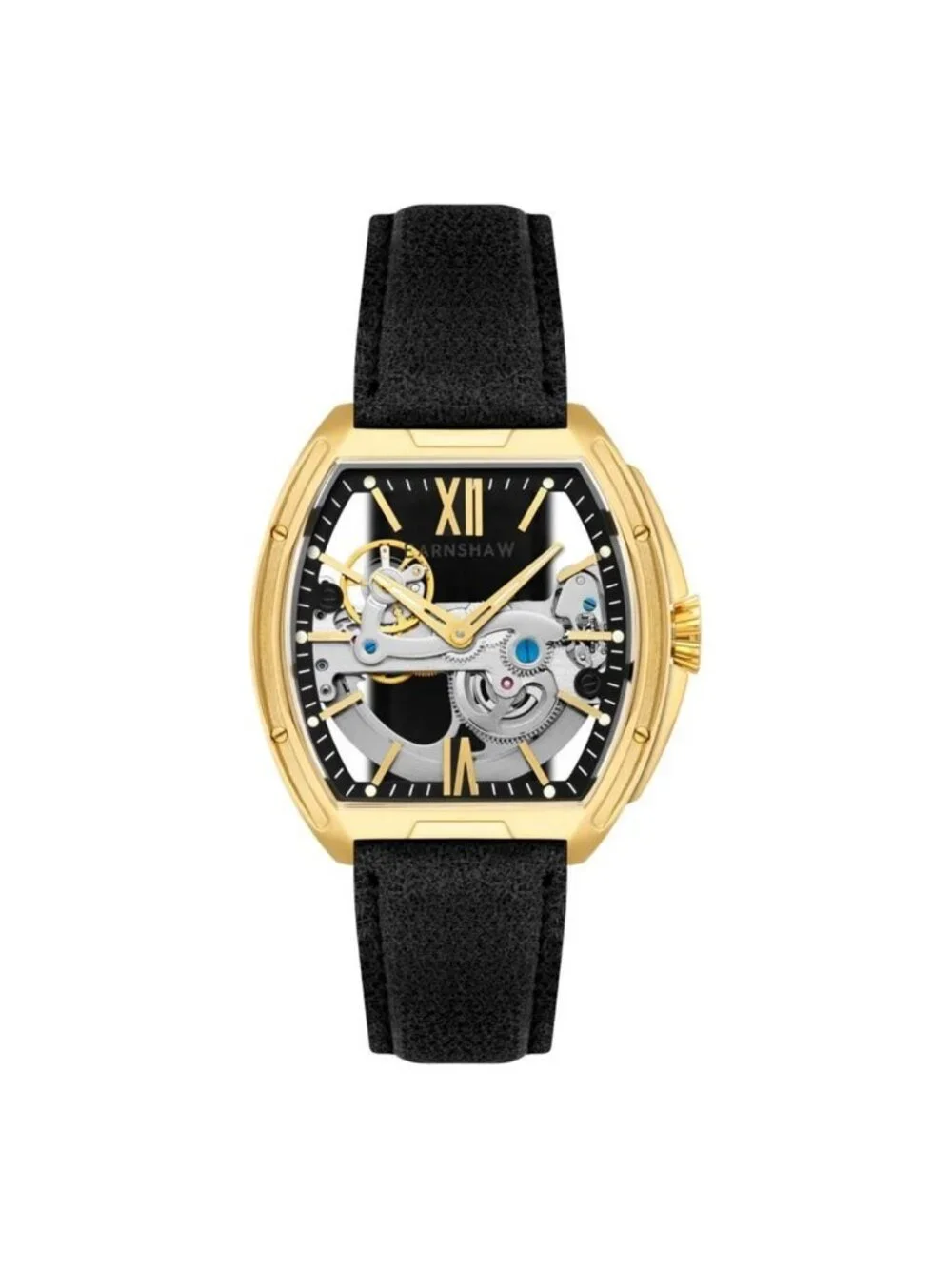 NWT Thomas Earnshaw Knightsbridge Black Dial Men's Watch